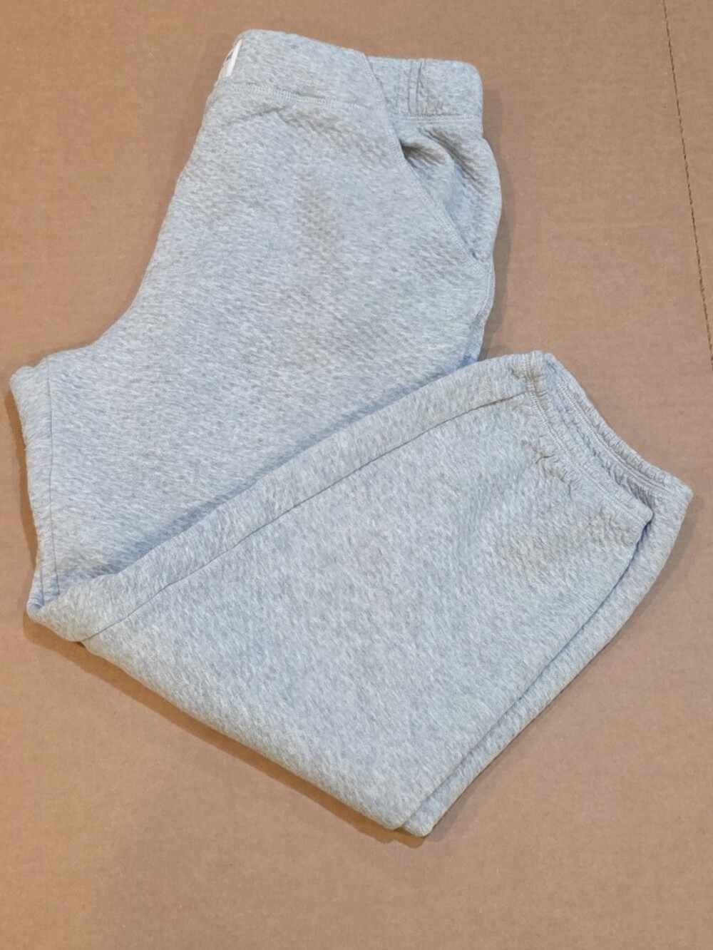 Womens Light Gray Cozy Sweatpants - Neutral Everyday Bottoms
